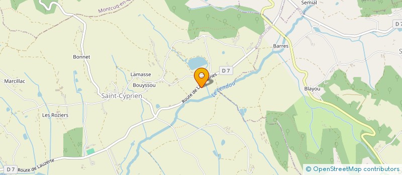 localisation de l'entreprise MONSIEUR ANDRE DORIS  MONTCUQ-EN-QUERCY-BLANC