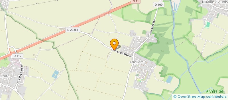 localisation de l'entreprise MONSIEUR ANDRE DOUHAUD  ANGLIERS