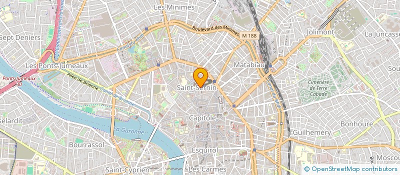 localisation de l'entreprise MONSIEUR ANDRE DRAGNE à TOULOUSE