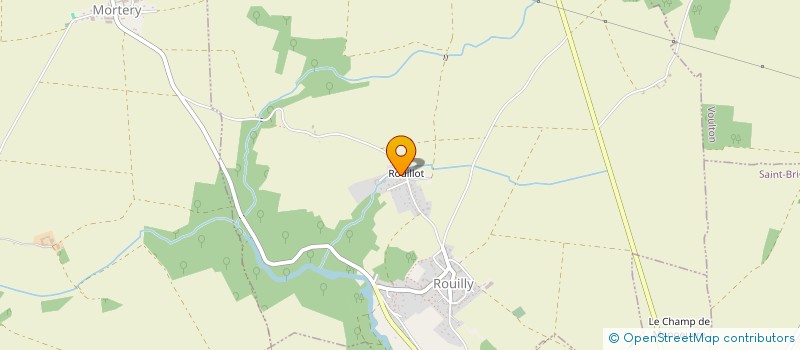 localisation de l'entreprise MONSIEUR ANDRE DROUIN  ROUILLY