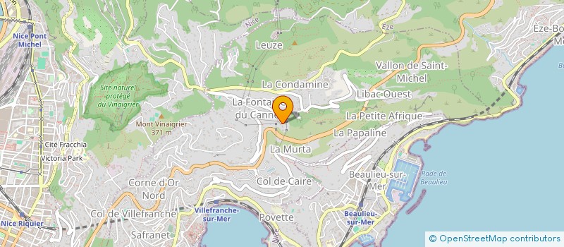localisation de l'entreprise MONSIEUR ANDRE DROUIN à VILLEFRANCHE-SUR-MER