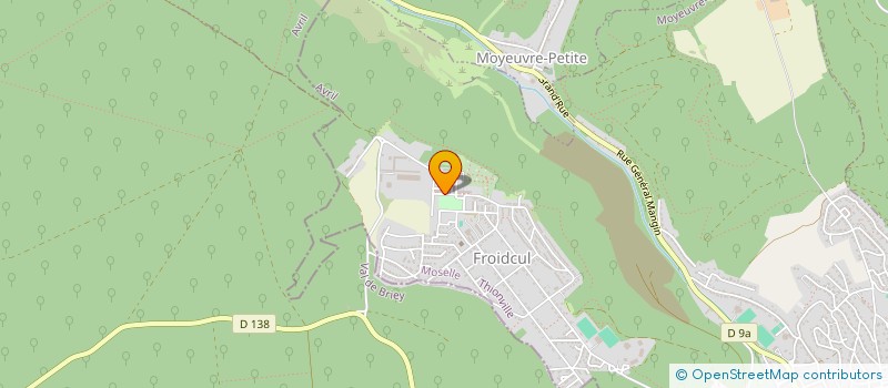 localisation de l'entreprise MONSIEUR ANDRE DRUOT  MOYEUVRE-GRANDE