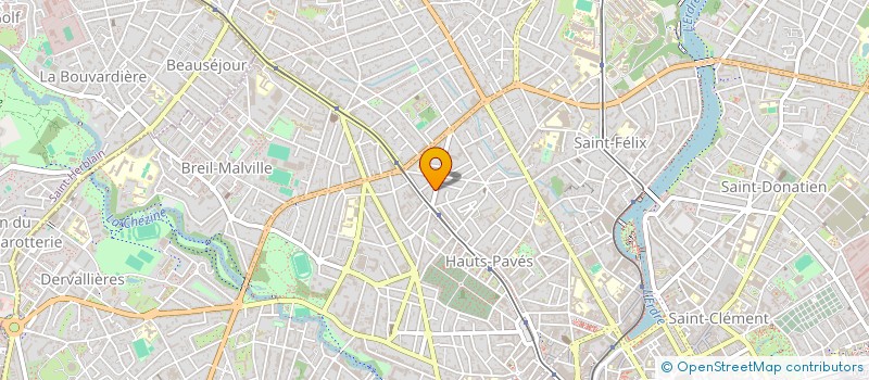 localisation de l'entreprise MONSIEUR ANDRE DUBIN à NANTES