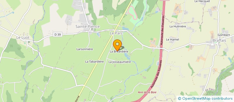 localisation de l'entreprise MONSIEUR ANDRE DUBOIS à LE PARC