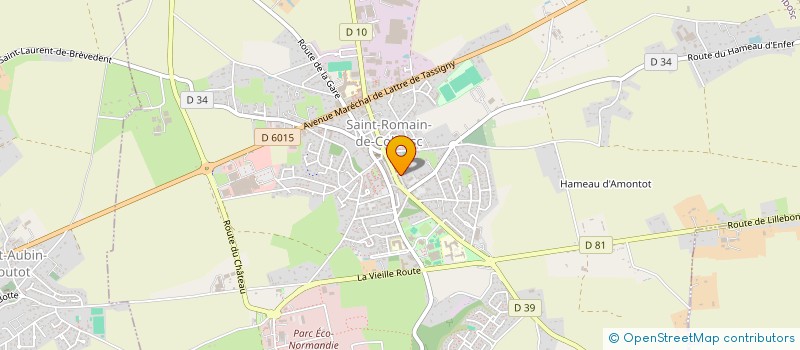 localisation de l'entreprise MONSIEUR ANDRE DUBUC à SAINT-ROMAIN-DE-COLBOSC
