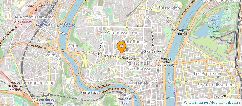 localisation de l'entreprise MONSIEUR ANDRE DUCREUX  LYON