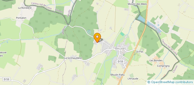 localisation de l'entreprise MONSIEUR ANDRE DUCROS  BEUXES