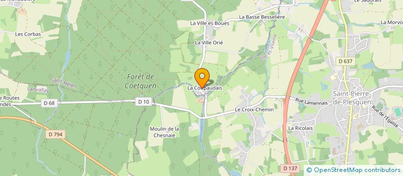localisation de l'entreprise MONSIEUR ANDRE DUFEIL à SAINT-HELEN