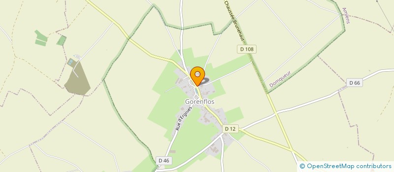 localisation de l'entreprise MONSIEUR ANDRE DUFOUR à GORENFLOS