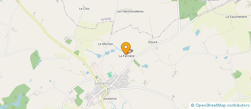 localisation de l'entreprise MONSIEUR ANDRE DUGUE  CHAMPGENETEUX