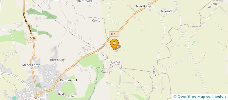 localisation de l'entreprise MONSIEUR ANDRE DUIGOU  LEUHAN