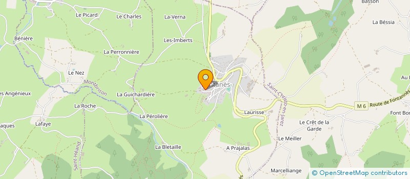 localisation de l'entreprise MONSIEUR ANDRE DUMAS à FONTANES