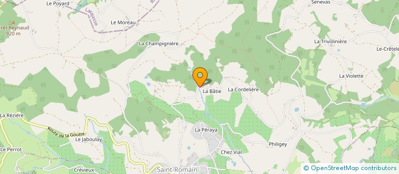 localisation de l'entreprise MONSIEUR ANDRE DUMONT à SAINT-ROMAIN-EN-JAREZ