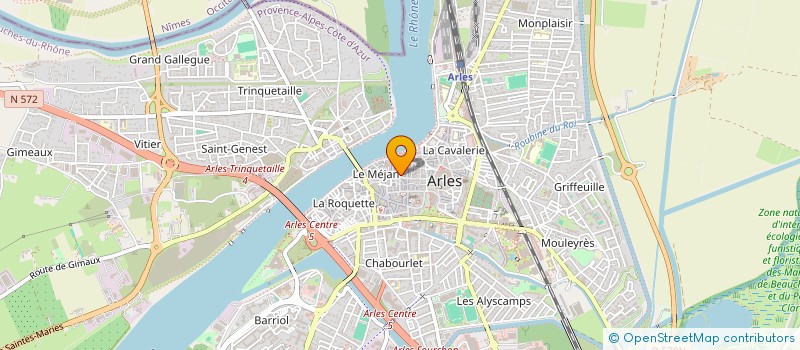 localisation de l'entreprise MONSIEUR ANDRE DUMONT  ARLES