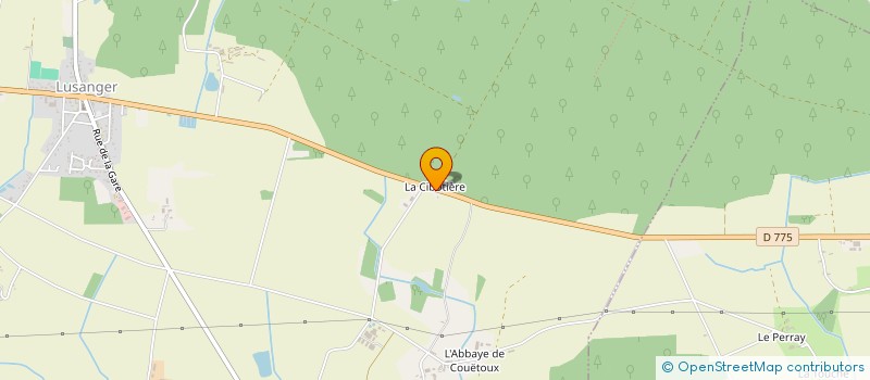 localisation de l'entreprise MONSIEUR ANDRE DUMOULIN  LUSANGER