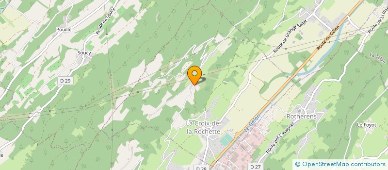 localisation de l'entreprise MONSIEUR ANDRE DUPEPET  LA CROIX-DE-LA-ROCHETTE