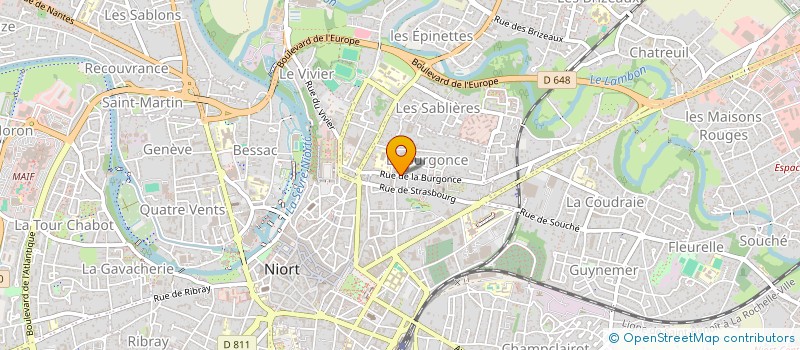 localisation de l'entreprise MONSIEUR ANDRE DUPON à NIORT