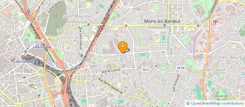 localisation de l'entreprise MONSIEUR ANDRE DUPONT à LILLE