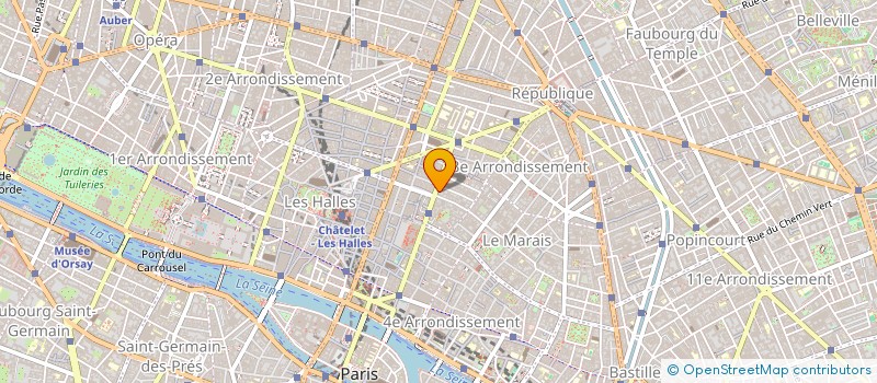 localisation de l'entreprise MONSIEUR ANDRE DUPUIS  PARIS