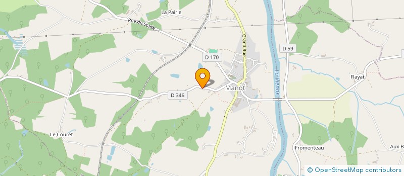 localisation de l'entreprise MONSIEUR ANDRE DUPUIS à MANOT