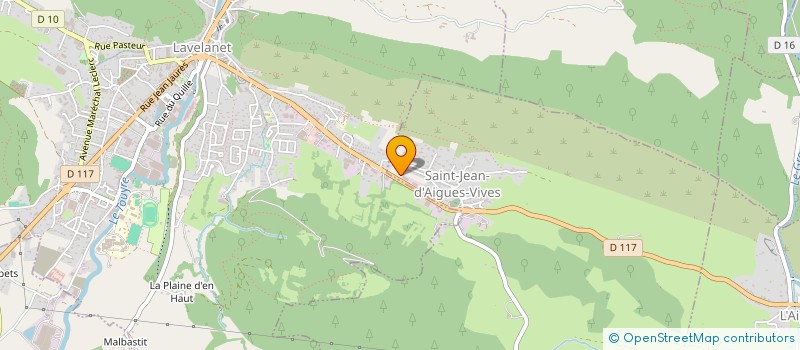 localisation de l'entreprise MONSIEUR ANDRE DUPUY à LIEURAC