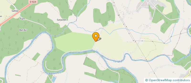 localisation de l'entreprise MONSIEUR ANDRE DURIN  BEGAAR