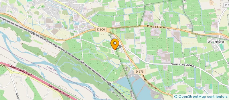 localisation de l'entreprise MONSIEUR ANDRE DUROUX  CAUMONT-SUR-DURANCE