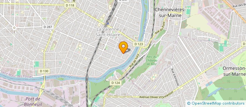 localisation de l'entreprise MONSIEUR ANDRE DUROYAUME à SAINT-MAUR-DES-FOSSES