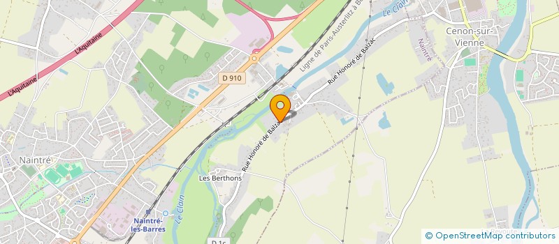 localisation de l'entreprise MONSIEUR ANDRE EDOUARD  NAINTRE