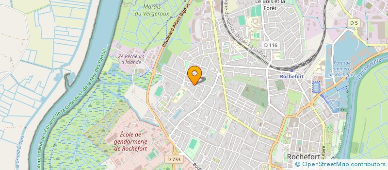 localisation de l'entreprise MONSIEUR ANDRE EHLE  ROCHEFORT