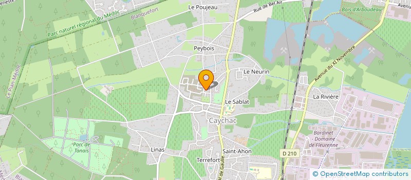 localisation de l'entreprise MONSIEUR ANDRE ELIES à BLANQUEFORT