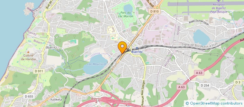 localisation de l'entreprise MONSIEUR ANDRE ERROTABEREA à BIARRITZ