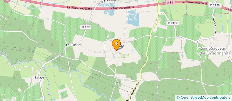 localisation de l'entreprise MONSIEUR ANDRE ESTABLET  PETIT-PALAIS-ET-CORNEMPS