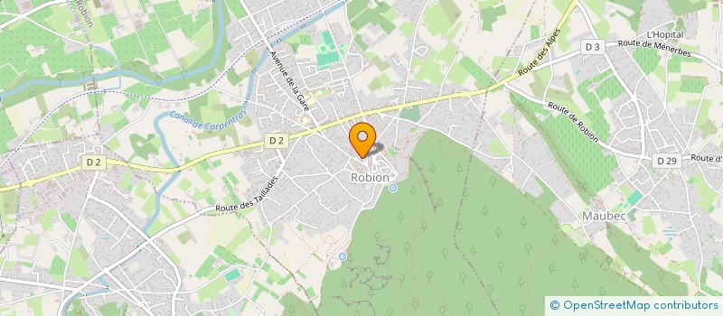 localisation de l'entreprise MONSIEUR ANDRE EUTROPE  ROBION