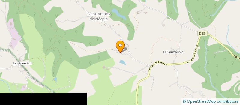 localisation de l'entreprise MONSIEUR ANDRE FABRE  MONTREDON-LABESSONNIE