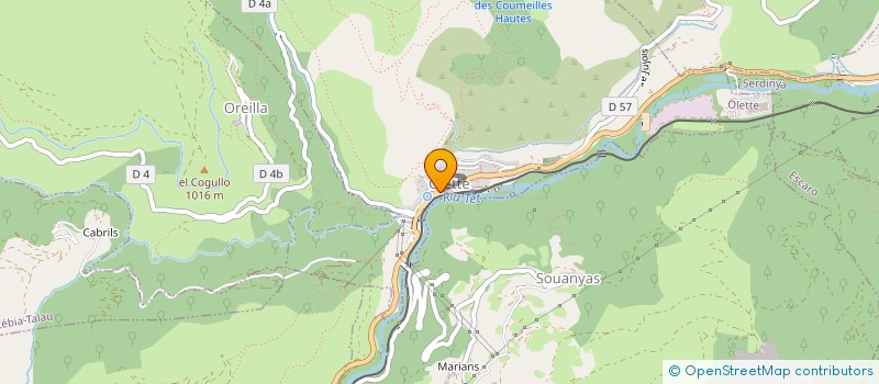 localisation de l'entreprise MONSIEUR ANDRE FALCOU  OLETTE