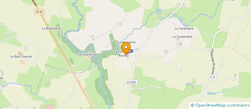 localisation de l'entreprise MONSIEUR ANDRE FAUCON  ERNEE