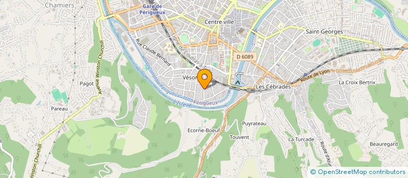 localisation de l'entreprise MONSIEUR ANDRE FAURE à PERIGUEUX