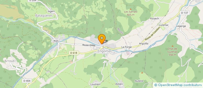 localisation de l'entreprise MONSIEUR ANDRE FAVIER à ENGOMER