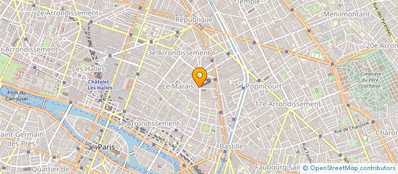 localisation de l'entreprise MONSIEUR ANDRE FELDSTEIN  PARIS