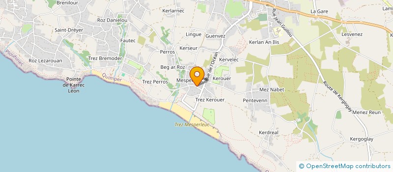 localisation de l'entreprise MONSIEUR ANDRE FEREZOU à PLOUHINEC