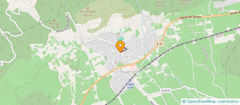 localisation de l'entreprise MONSIEUR ANDRE FERRARO  PUGET-VILLE