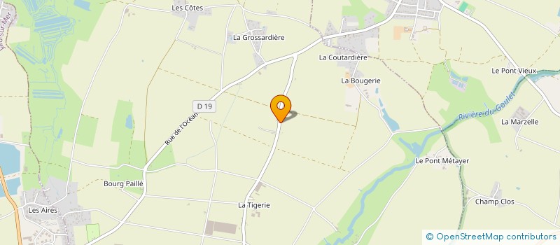 localisation de l'entreprise MONSIEUR ANDRE FERRET  SAINT-VINCENT-SUR-JARD