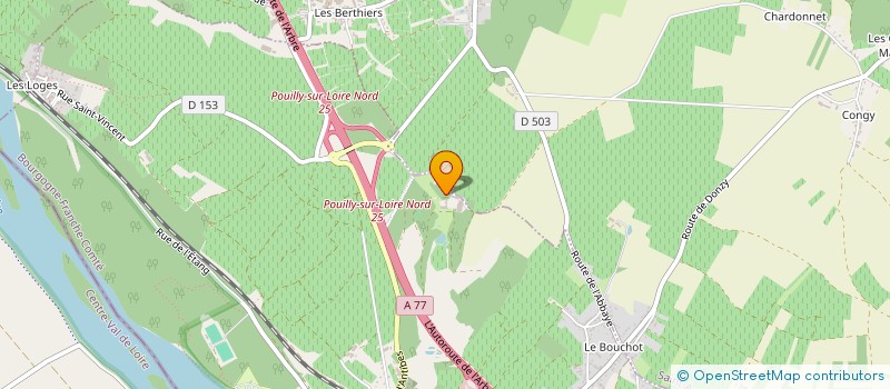localisation de l'entreprise MONSIEUR ANDRE FIGEAT à POUILLY-SUR-LOIRE