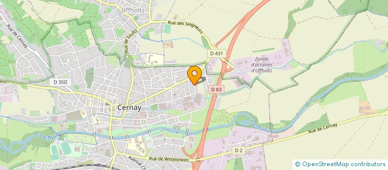 localisation de l'entreprise MONSIEUR ANDRE FINCK  STEINBACH