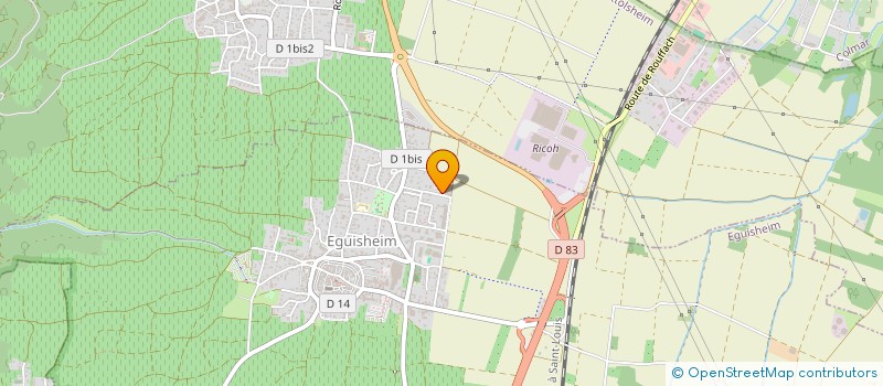 localisation de l'entreprise MONSIEUR ANDRE FLEITH  EGUISHEIM