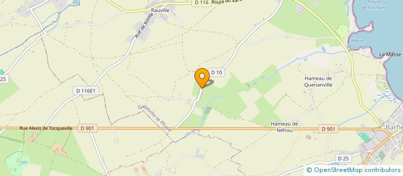 localisation de l'entreprise MONSIEUR ANDRE FONTAINE  GATTEVILLE-LE-PHARE