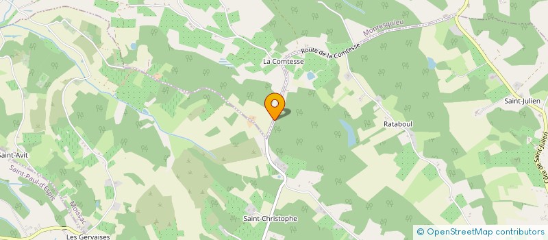 localisation de l'entreprise MONSIEUR ANDRE FONTANEL  MOISSAC