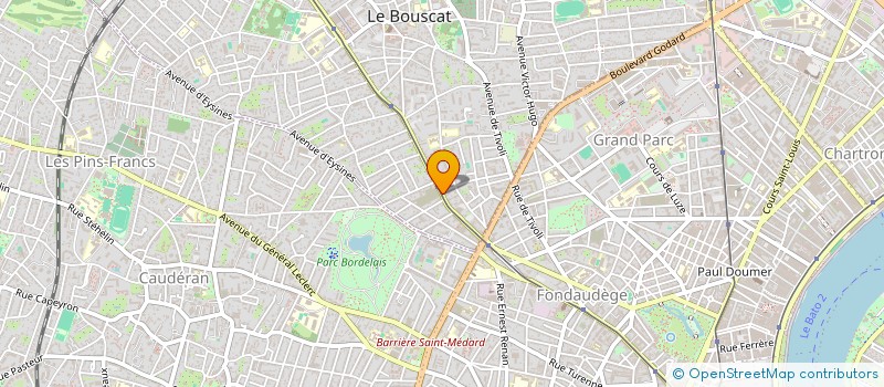 localisation de l'entreprise MONSIEUR ANDRE FORT  LE BOUSCAT