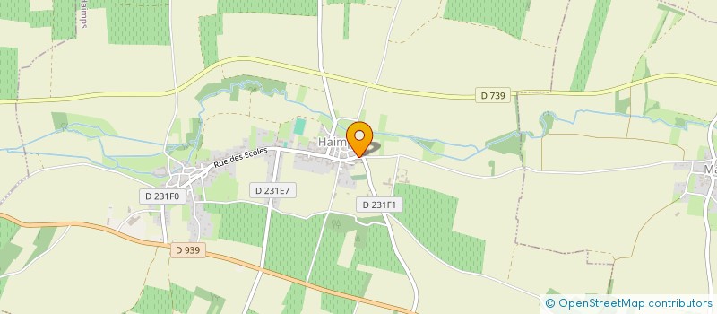 localisation de l'entreprise MONSIEUR ANDRE FOUCHET à HAIMPS